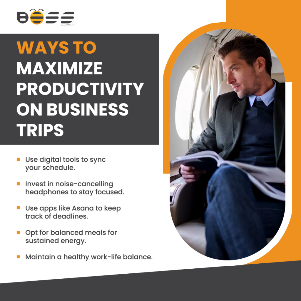 ways to maximize on business trips