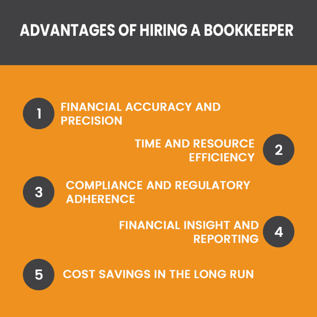 advantage of hiring a bookkeeper